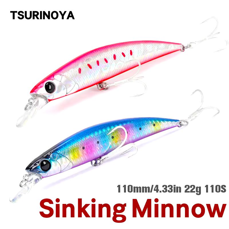 TSURINOYA SINKING MINNOW 110S 22G