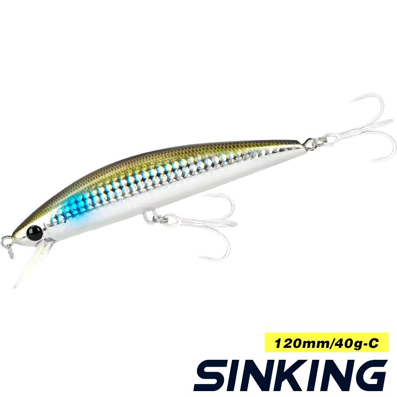 TSURINOYA HEAVY MINNOW 120S 40G