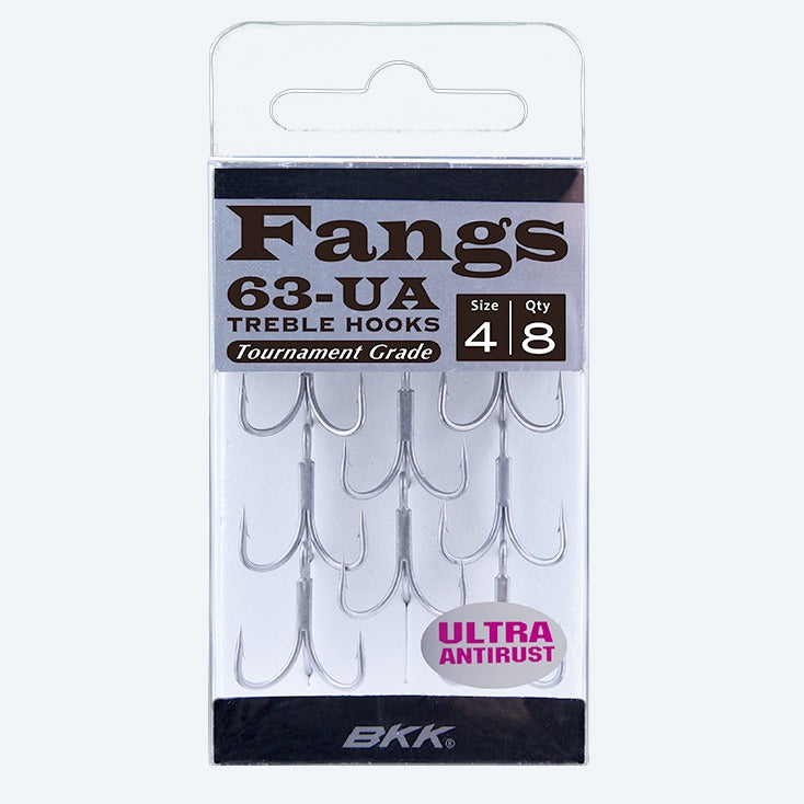 BKK TREBLE HOOK FANGS 63 UA